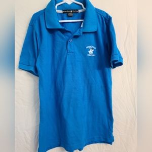 Beverly Hills Polo Club Boys blue polo shirt